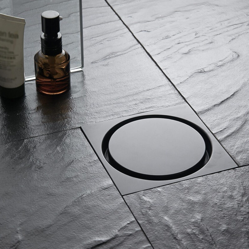 Circular floor drain