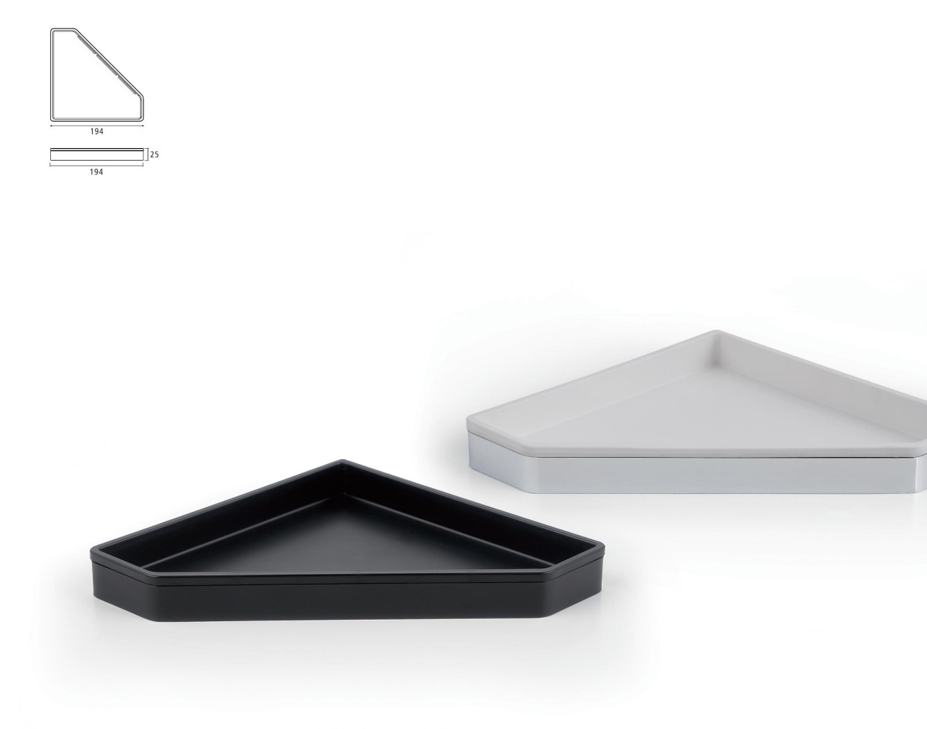 Corner Storage Shelf - 图片 2